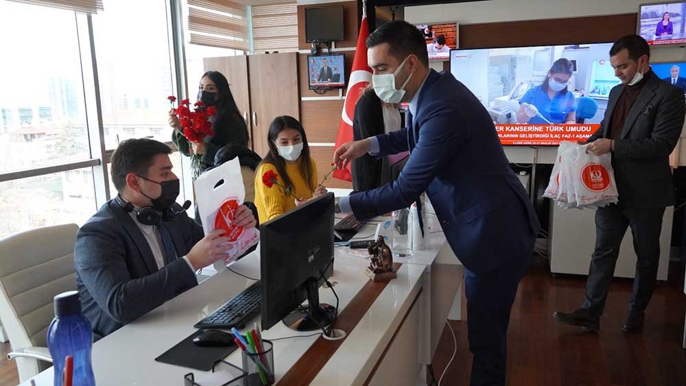 Keçiören Belediyesi 10 Ocak Çalışan Gazeteciler Günü’nde görev başındaki gazetecileri