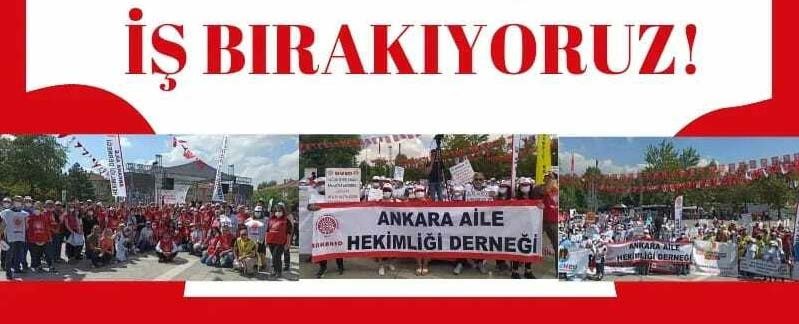 Ankara Aile Hekimliği Derneği haklarını alabilmek ve şiddete dur demek