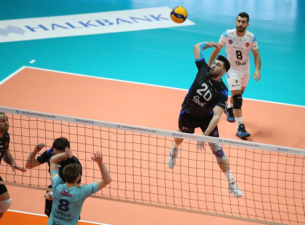 Erkekler CEV Challenge Kupası 1/4 turu ilk maçında Halkbank, Ankara’da