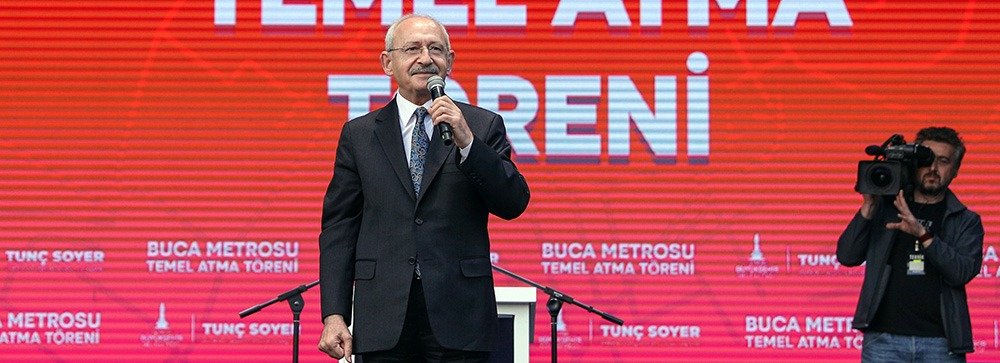 CHP Genel Başkanı Kemal Kılıçdaroğlu, İzmir’de; “Karamsarlığa asla kapılmayın. İnançla,