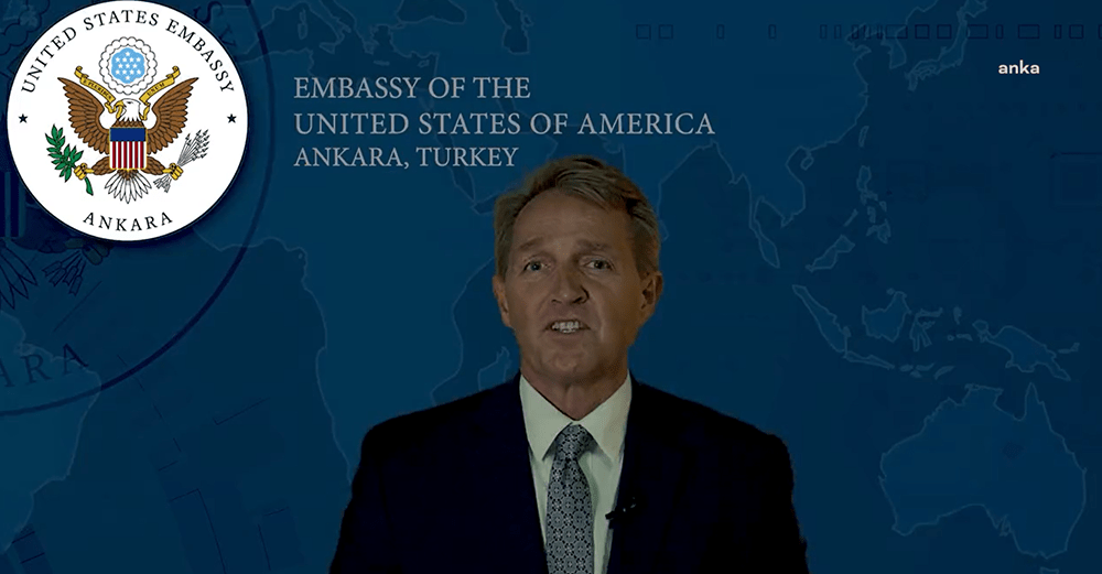 ABD’nin Ankara Büyükelçisi Jeff Flake, Türkiye’nin NATO’ya üyeliğinin 70. yıl