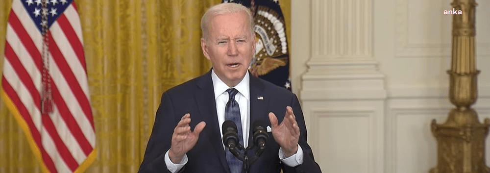 ABD Başkanı Joe Biden, Rusya’ya yönelik ekonomik yaptırım paketini açıkladıktan
