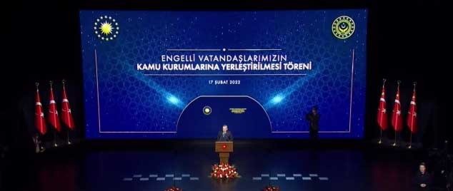 Cumhurbaşkanı Recep Tayyip Erdoğan, “Dikkat ederseniz artık faiz tartışması gündemden