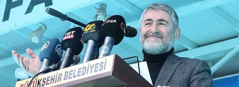 Hazine ve Maliye Bakanı Nureddin Nebati, Şanlıurfa’ya, daha önce CHP
