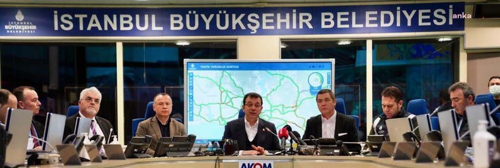 İstanbul Büyükşehir Belediye (İBB) Başkanı Ekrem İmamoğlu, kent genelinde devam