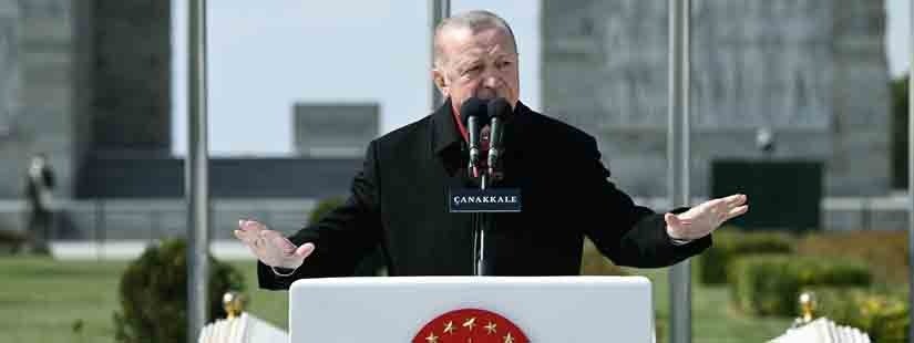 CUMHURBAŞKANI ERDOĞAN,ÇANAKKALE TÖRENLERİNDE: HAÇLI ZİHNİYETİNE KARŞI HİLALİN ZAFERİ Cumhurbaşkanı Recep Tayyip Erdoğan, 18 Mart Şehitleri Anma Günü ve