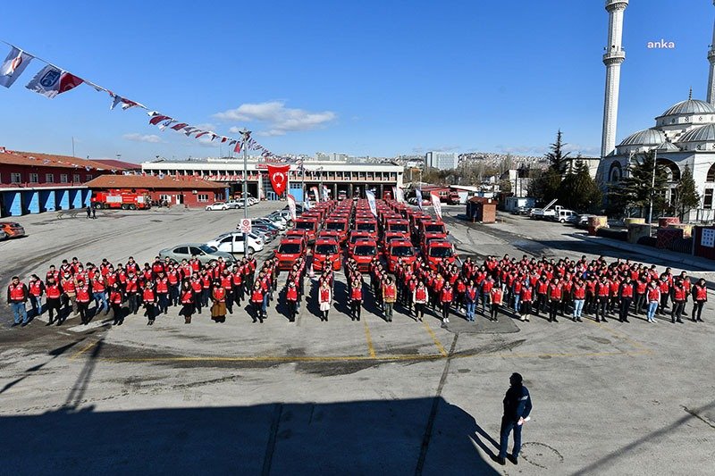 Ankara Büyükşehir Belediyesi İtfaiye Daire Başkanlığı, Başkent'in ihtiyaçları doğrultusunda araç