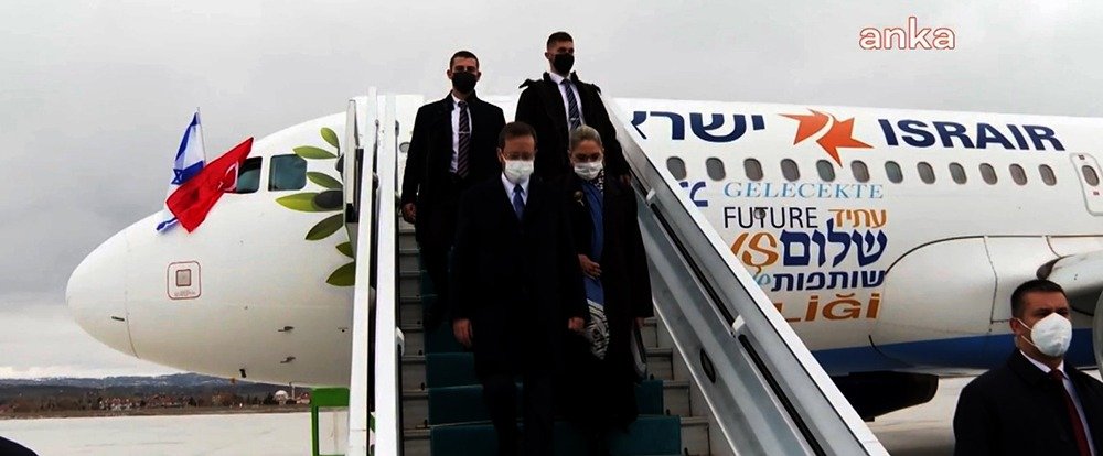 İsrail Cumhurbaşkanı Isaac Herzog, Cumhurbaşkanı Recep Tayyip Erdoğan ile görüşmek