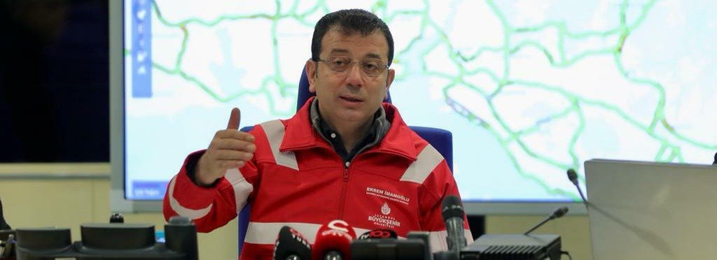 İMAMOĞLU: ZORUNLU OLMADIKÇA TRAFİĞE ÇIKMAYIN İstanbul Büyükşehir Belediye (İBB) Başkanı Ekrem İmamoğlu, vatandaşları zorunlu olmadıkça