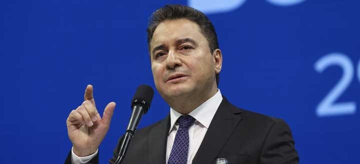 Demokrasi ve Atılım (DEVA) Partisi Genel Başkanı Ali Babacan, "Ne