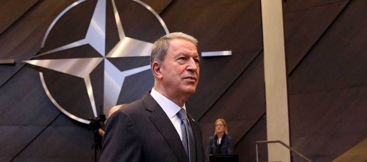 Millî Savunma Bakanı Hulusi Akar, olağanüstü NATO Savunma Bakanları Toplantısı’na