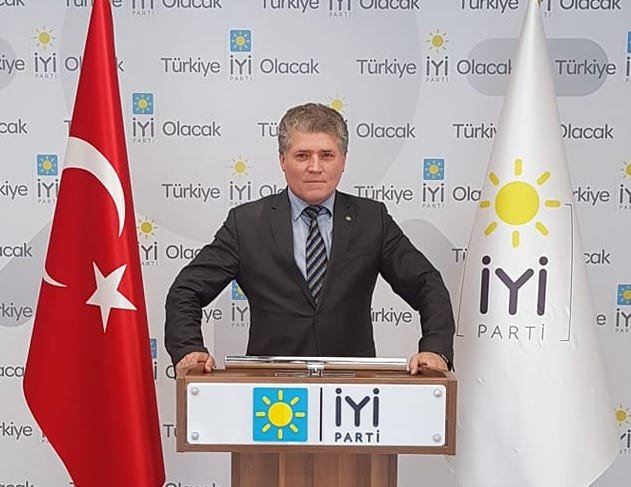 İYİ Parti Çankırı İl Başkanı Aydın Akbaş, AKP Genel Başkanı