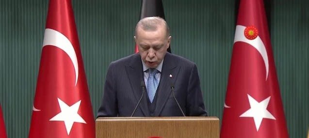 Cumhurbaşkanı Recep Tayyip Erdoğan, Almanya Federal Cumhuriyeti Başbakanı Olaf Scholz