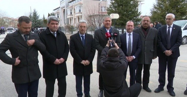 Ankara’nın Çubuk ilçesinde 2019 yılında katıldığı şehit cenazesi sırasında CHP