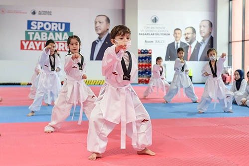 Altındağ’da geçtiğimiz ay coşku dolu bir törenle açılışları yapılan spor