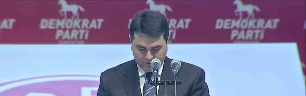 Demokrat Parti’nin (DP) 14. Olağan Büyük Kongresi Ankara’da sürüyor. DP