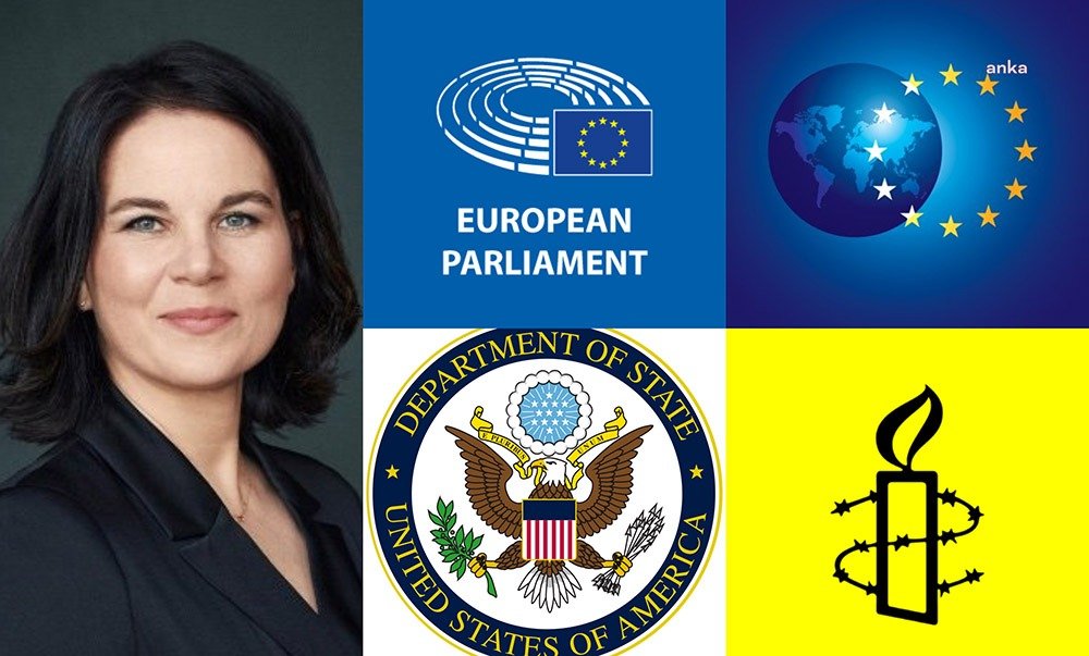 Gezi Parkı davasından çıkan karara, Almanya ve ABD Dışişleri Bakanlıkları,