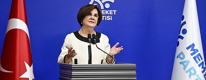 Memleket Partisi Genel Başkan Vekili Prof. Dr. Gaye Usluer, Türkiye