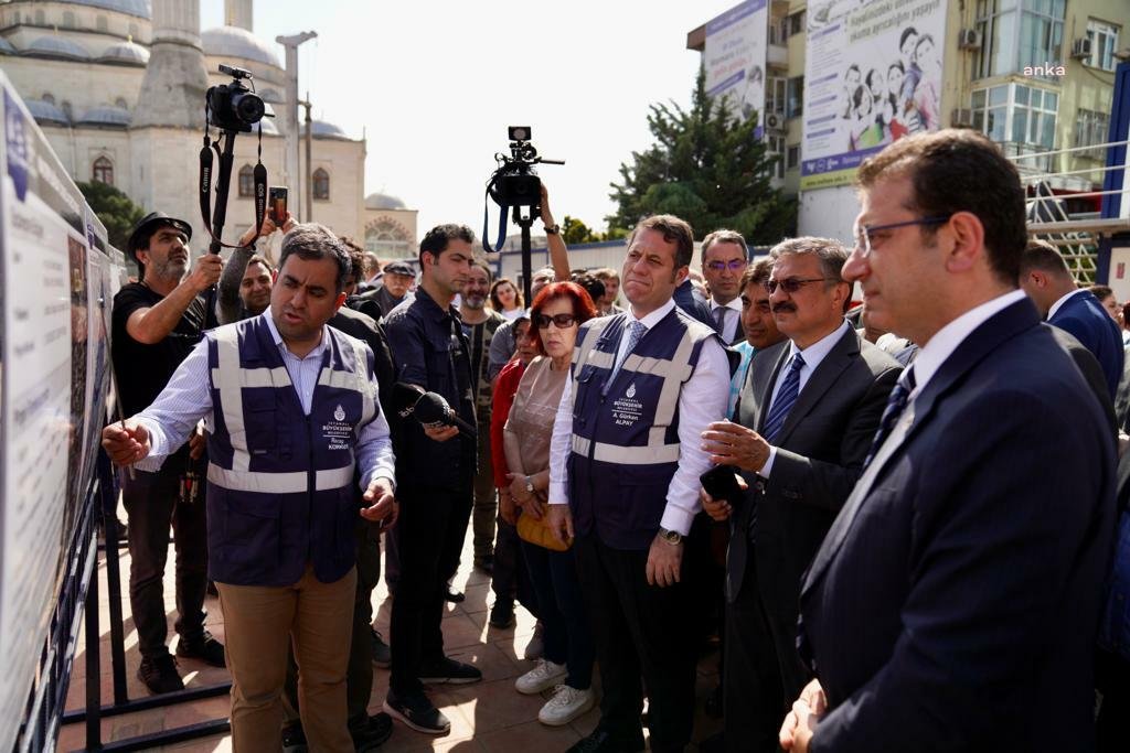 İmamoğlu Çalışmaları İnceledi, Maltepe’ye 25 Bin Metrekarelik Meydan Geliyor İstanbul Büyükşehir Belediye (İBB) Başkanı Ekrem İmamoğlu, Maltepe’de yapımı devam