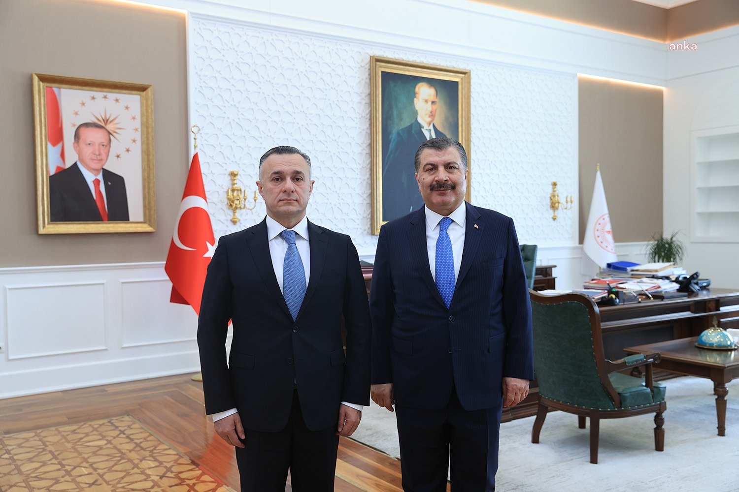 Sağlık Bakanı Koca’dan Turkovac Aşısının Faz Çalışmalarına Destek Veren Azerbaycan’a Teşekkür