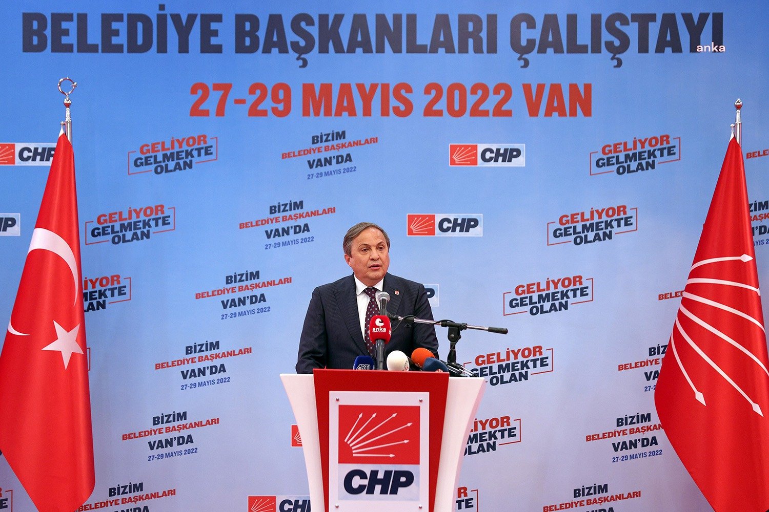 CHP Yerel Yönetimlerden Sorumlu Genel Başkan Yardımcısı Seyit Torun, Van’da;