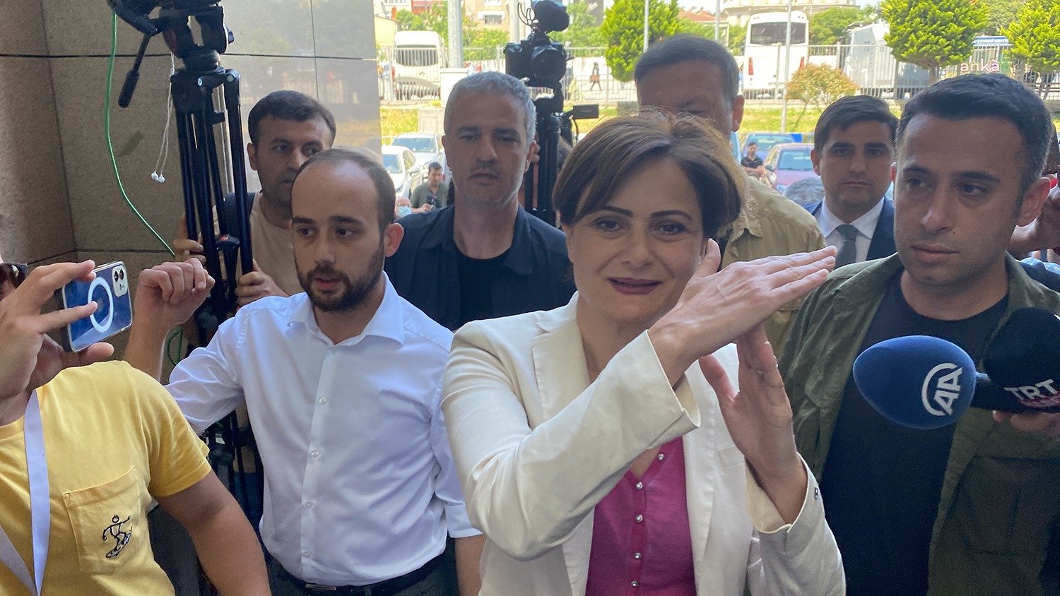 CHP İstanbul İl Başkanı Canan Kaftancıoğlu, Yargıtay tarafından onanan 4