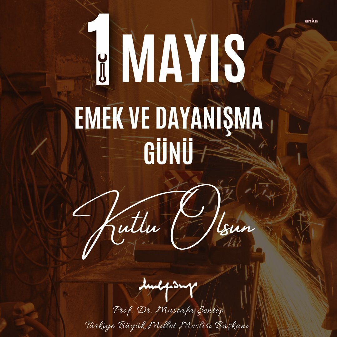 TBMM Başkanı Mustafa Şentop, “Emek ve alın teriyle, ülkemizin büyümesinde