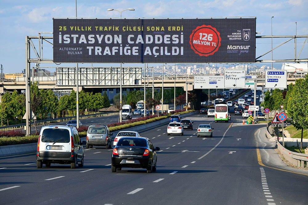 Ankara Büyükşehir Belediyesi, Etimesgut İstasyon Caddesi Alternatif Bulvar Projesini tamamlayıp