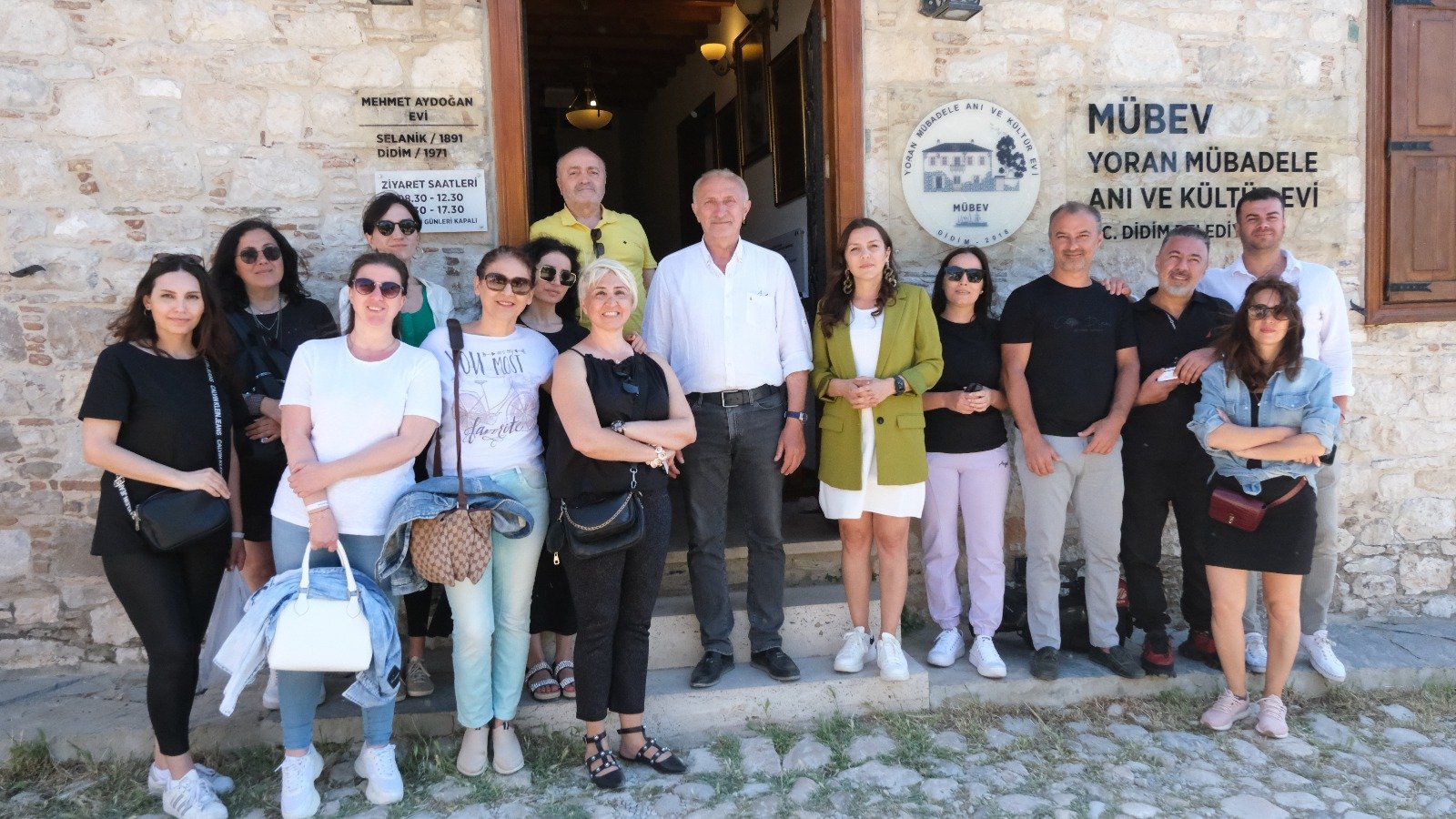 Didim VegFest nedeniyle kente gelen ulusal gazeteciler, Didim Belediye Başkanı