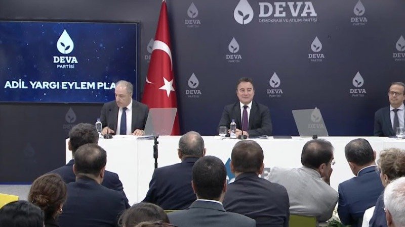 DEVA Partisi Genel Başkanı Ali Babacan, partisinin “Hukuk Devleti Yolunda