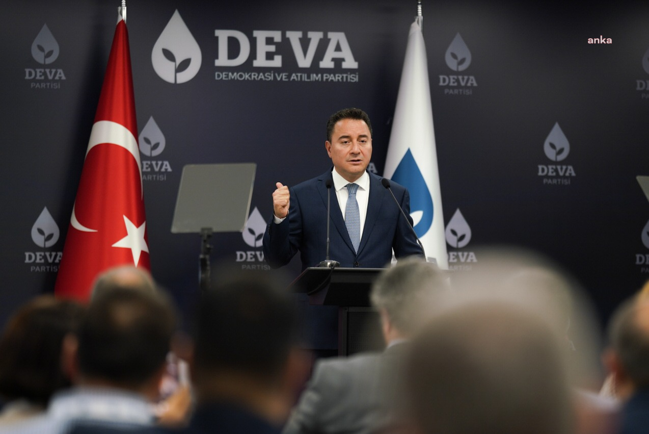 Demokrasi ve Atılım (DEVA) Partisi Genel Başkanı Ali Babacan, “Bugün,