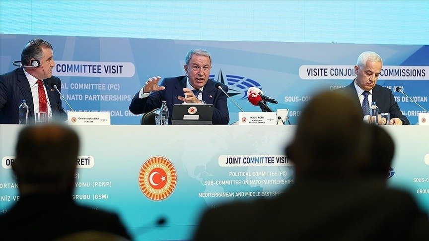 Millî Savunma Bakanı Hulusi Akar, NATO Parlamenter Asamblesi Siyasi Komisyon