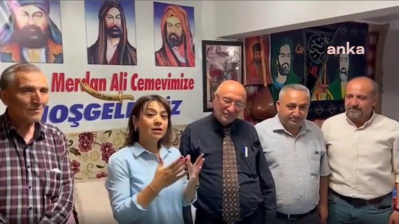 CHP Ankara Milletvekili Taşcıer, Saldırı Düzenlenen Cemevinde CHP Ankara Milletvekili Gamze Taşcıer, bugün saldırı düzenlenen Şah-ı Merdan