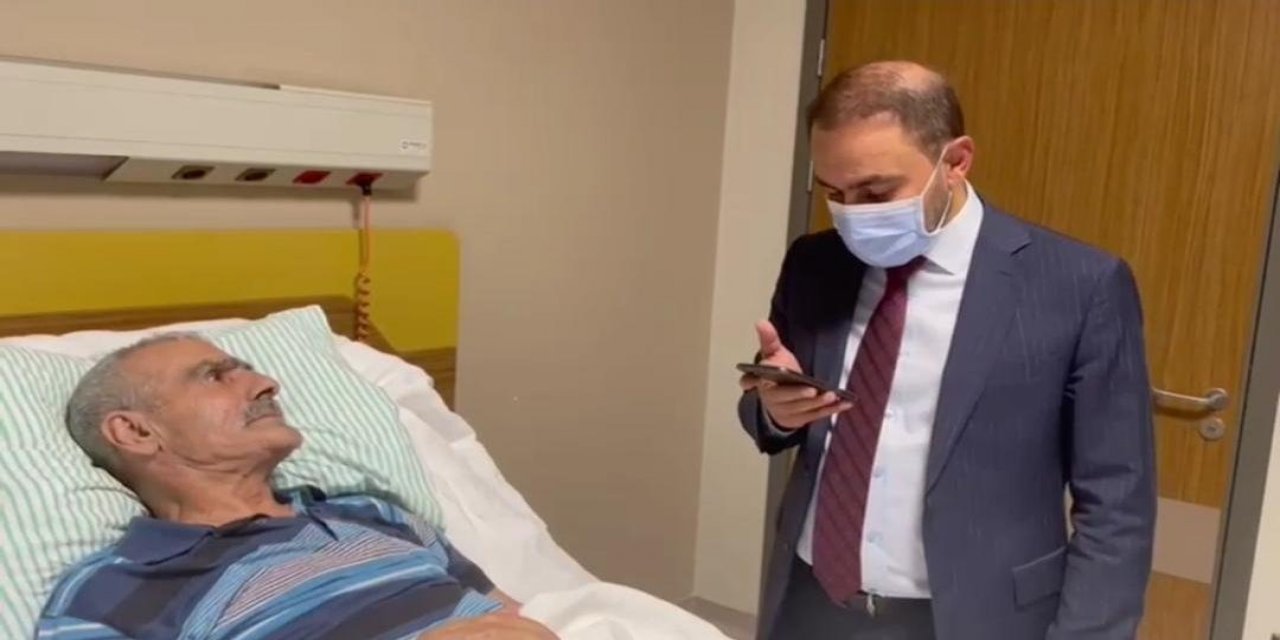 CHP Genel Başkanı Kılıçdaroğlu, Elazığ’da Tedavi Gören Şehit Babasıyla Görüştü CHP Genel Başkanı Kemal Kılıçdaroğlu, şehit Fethi Sekin’in Elazığ’da hastanede