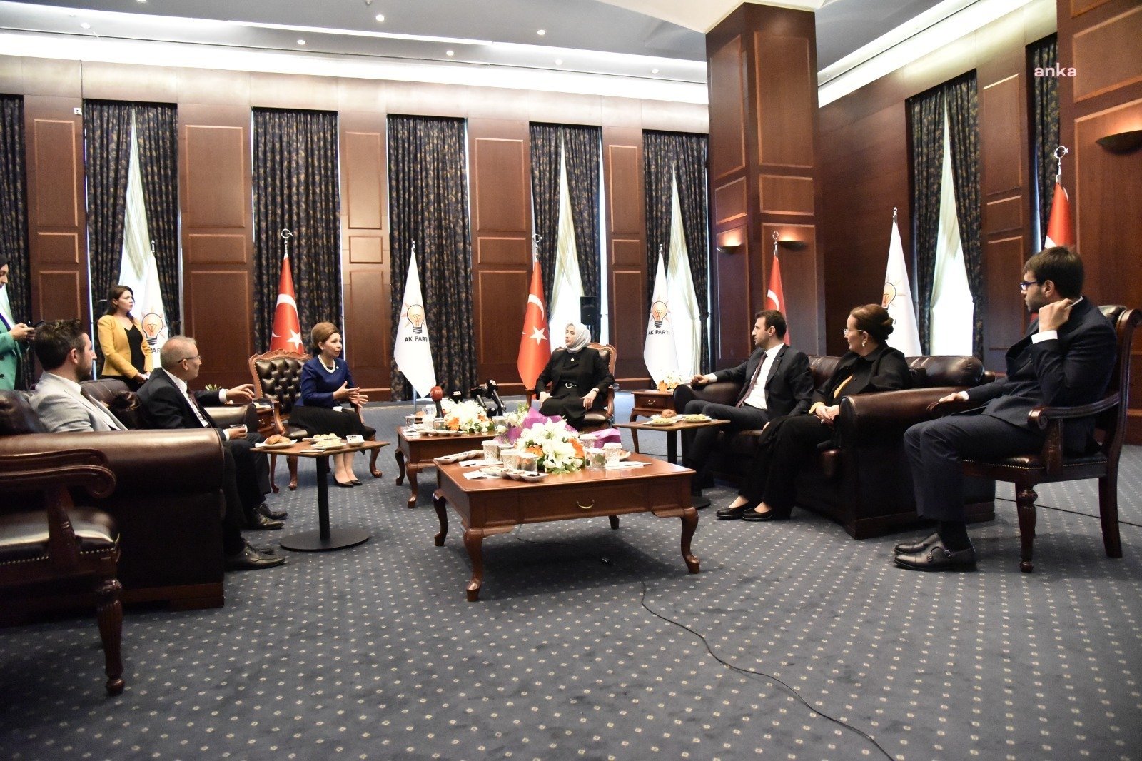 İYİ Parti ile AKP arasında karşılıklı bayramlaşma ziyaretleri yapıldı. İYİ