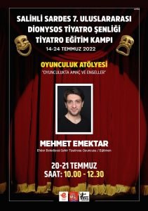 Efeler Belediyesi Sehir Tiyatrosu, Sardes Uluslararasi Tiyatro Senligi'ne Katilacak