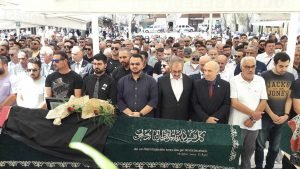 Oldurulen Avukat Istanbul'da Son Yolculuguna Ugurlanirken, Meslektaslari da Eylem Yapti