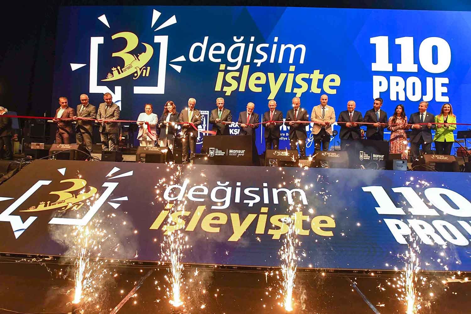 Ankara Büyükşehir Belediye (ABB) Başkanı Mansur Yavaş, görevdeki üçüncü yılında,