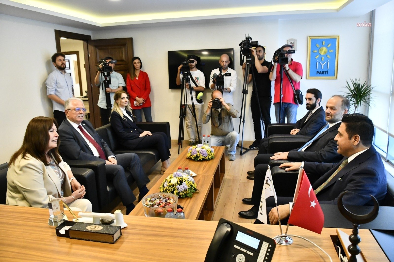 İYİ Parti ile Saadet Partisi arasında karşılıklı bayramlaşma ziyaretleri yapıldı.