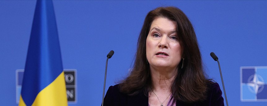 NATO Genel Sekreteri Jens Stoltenberg, İsveç Dışişleri Bakanı Ann Linde