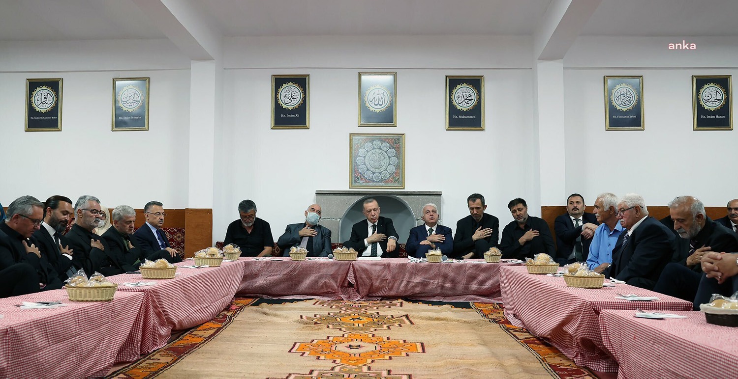 Cumhurbaşkanı Recep Tayyip Erdoğan, Ankara’da; Hüseyin Gazi Cemevi’nde Alevi ve
