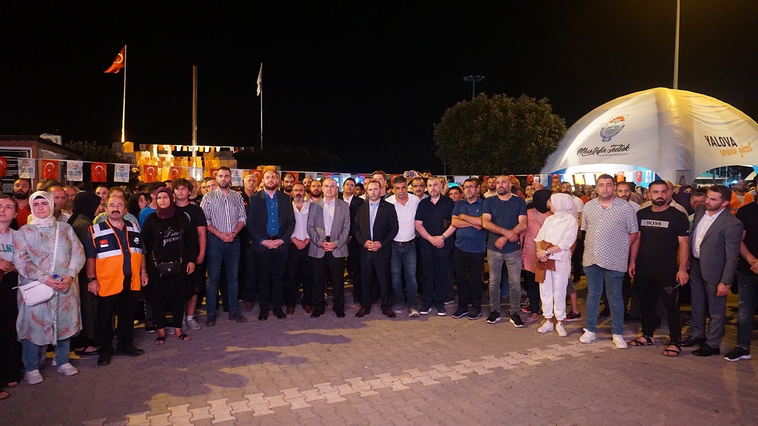 17 Ağustos 1999 Marmara Depremi’nin 23. yıldönümü kapsamında Yalova’da 15
