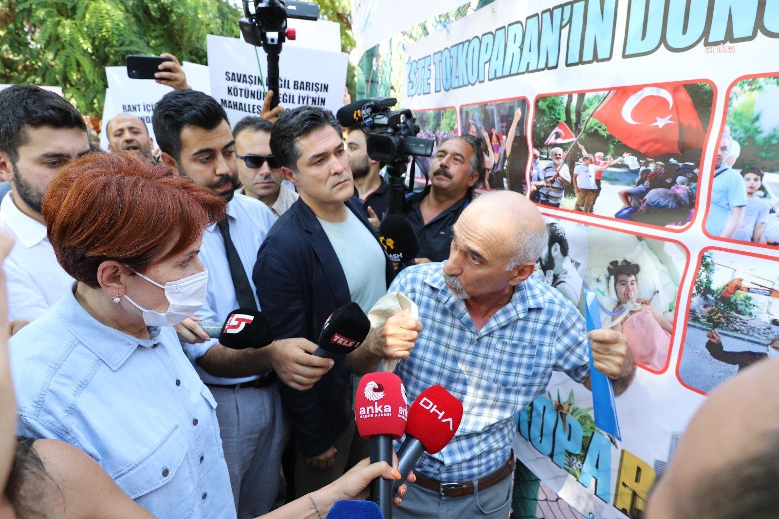 İYİ Parti Genel Başkanı Meral Akşener, İstanbul’un Güngören ilçesine bağlı