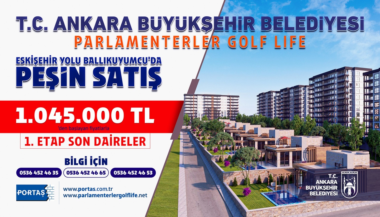 Ankara Büyükşehir’den Uygun Fiyatlı Konut İmkânı