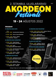 2. Istanbul Uluslararasi Akordeon Festivali Basliyor