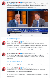 Hazine ve Maliye Bakani Nebati: "Turkiye’nin IMF’den Borc Aldigina Iliskin Aciklamalar Gercek Disidir"