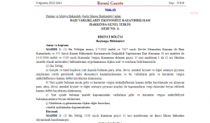 Varlik Barisi'nin Detaylari Belli Oldu: Beyan Edilen Tutar 3 Ay Icinde Yurda Getirilecek