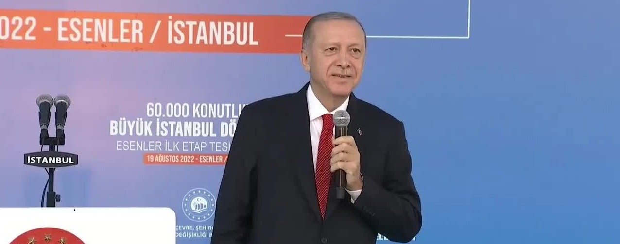Cumhurbaşkanı Recep Tayyip Erdoğan, İstanbul Esenler’de; “Önümüzdeki ayın ortasına doğru,