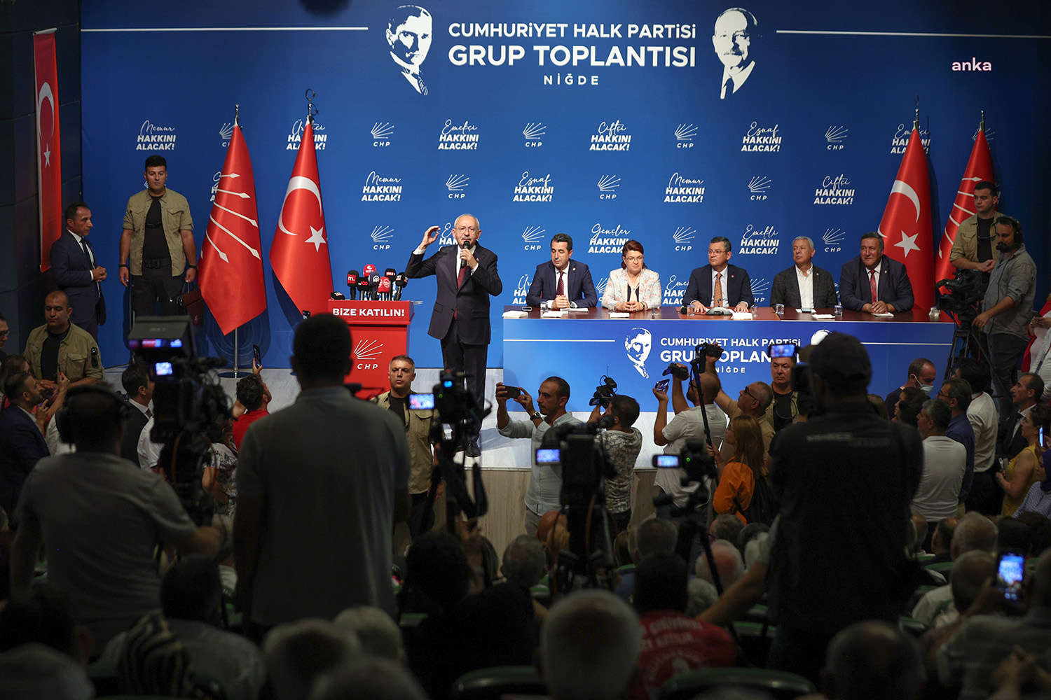 CHP Genel Başkanı Kemal Kılıçdaroğlu, Niğde'de partisinin Grup Toplantısı'nda; “Her