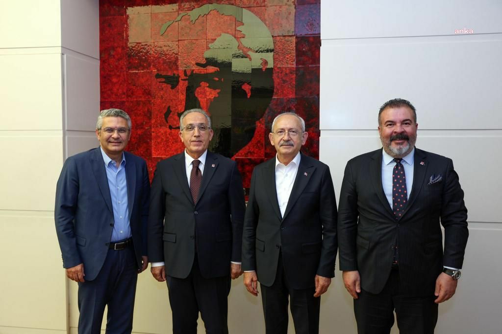 CHP Genel Başkanı Kemal Kılıçdaroğlu, Genel Başkan Yardımcısı Oğuz Kaan